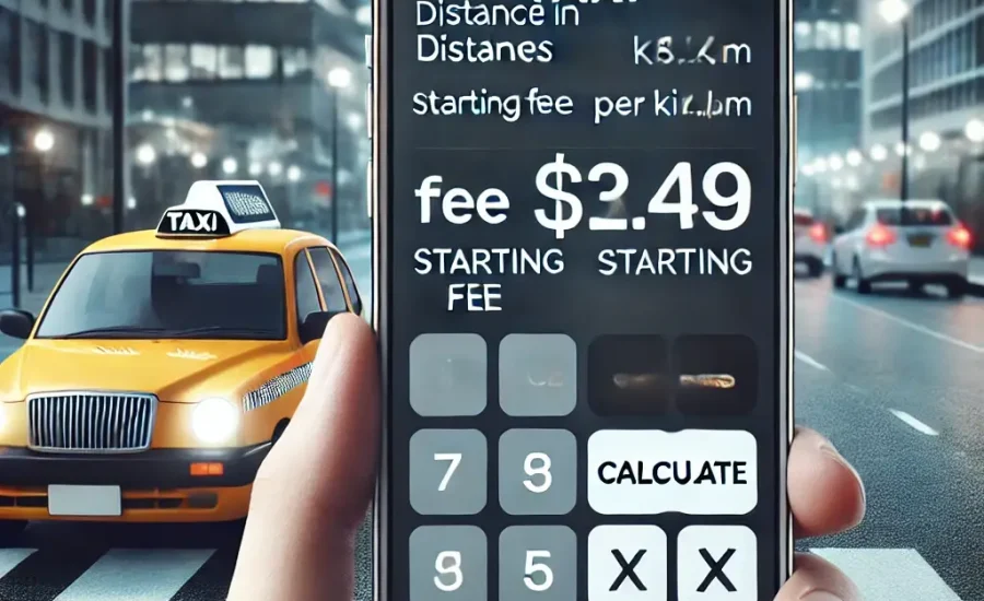 taksi ücreti hesaplama