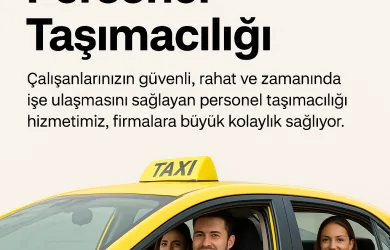 personel taşıma korsan taksi